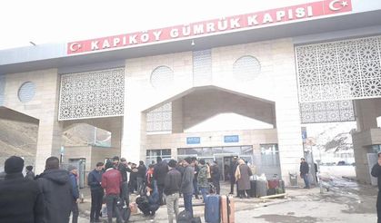 Van Sınırında Haraketlilik: İranlılar Kapıköy'de