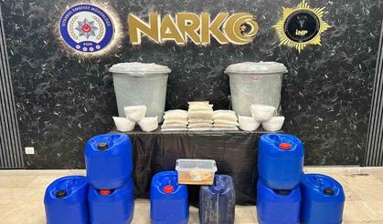 240 kilo uyuşturucu madde ele geçirildi: 4 gözaltı