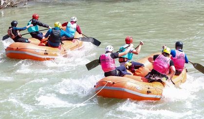 Tunceli’de düzenlenen Türkiye Rafting Şampiyonası sona erdi