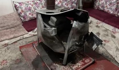 Sobaya Atılan Odun Patladı