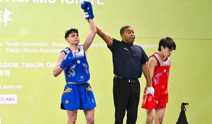 Sultangazili sporcu, Dünya Gençler Wushu Şampiyonası’nda dünya üçüncüsü oldu
