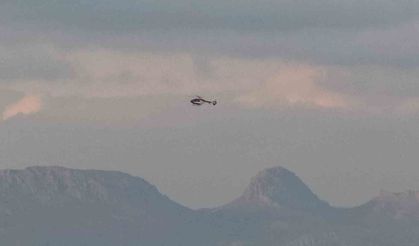 Hakkari’de yenidoğan prematüre bebek ambulans helikopterle Van’a götürüldü