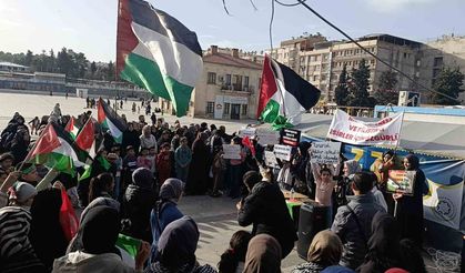 Şanlıurfalı kadınlardan İsrail’in idam yasasına tepki