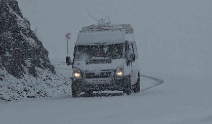 Van’da iki mevsim bir arada: Bir yanda bahar, diğer yanda kış