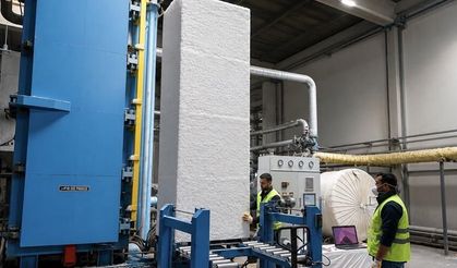 Ağrı Dağı’nda Dev Destekli Strafor Üretimi