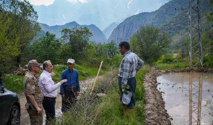 Vali Taşyapan’dan Çukurca ve Kazan Vadisi’ne Ziyaret