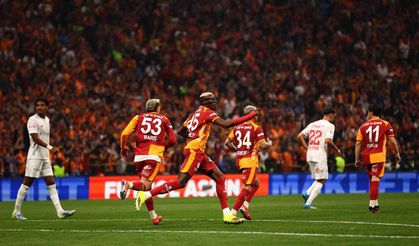 Süper Lig'de şampiyon Galatasaray
