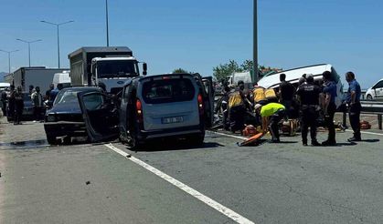 Ters yöne giren sürücü kazaya neden oldu: 2 ölü, 3 yaralı