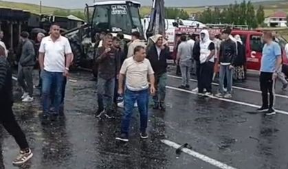 Patnos’ta zincirleme kaza: 1 ölü, 1’i ağır 4 yaralı