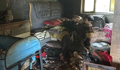 Yangına uykuda yakalanan 22 kişilik aile kurtarıldı