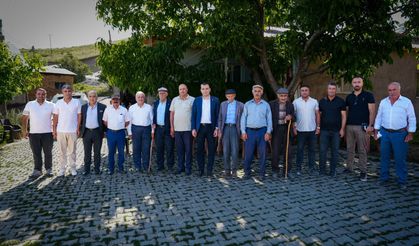 Vali Yardımcısı Cüneyt Zor, Köylerde Vatandaşlarla Bir Araya Geldi