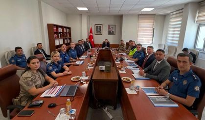 Yüksekova’da Asayiş Toplantısı Düzenlendi