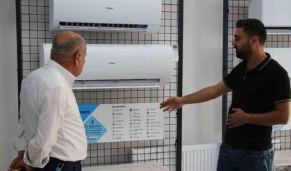 Van’da kavurucu sıcaklar klima satışlarını artırdı