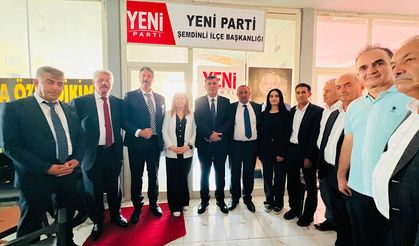 Şemdinli’de Yeni Parti ilçe başkanlığı törenle açıldı