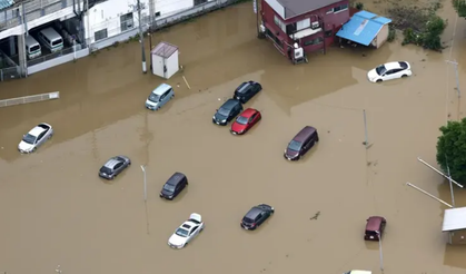 Japonya'da rekor yağış: 8 ölü, 4 yaralı