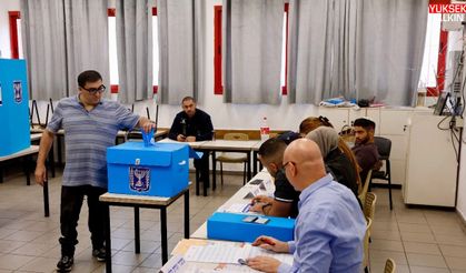 İsrail sandık başında: Gazze'ye saldırıların başladığı 7 Ekim'den bu yana ilk seçim