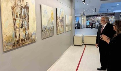 Ressam Ayla Erdoğ Çetin, SANKO Sanat Galerisi’nde sergi açtı