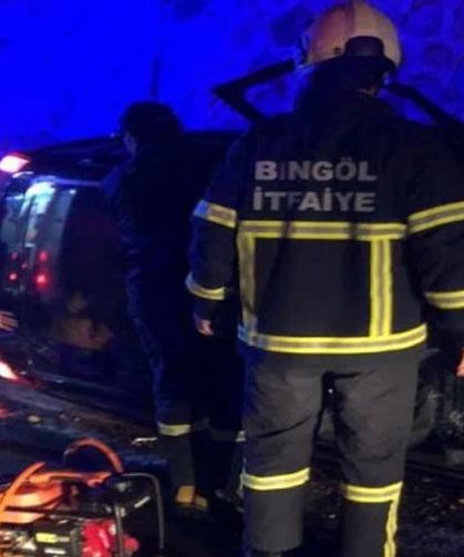 Bingöl’de trafik kazası: 2 kişi hayatını kaybetti