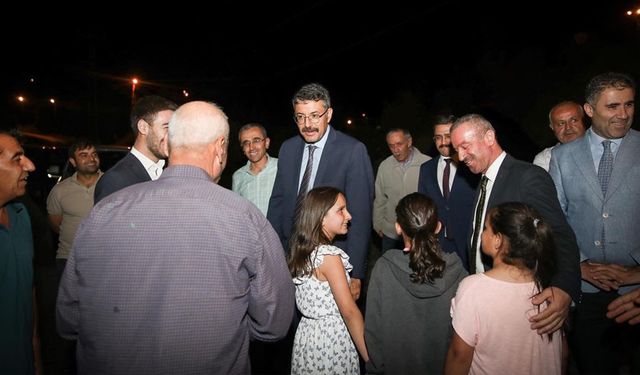 Hakkari Valisi Ali Çelik'in ziyaretleri sürüyor