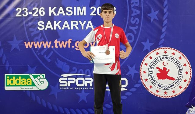 Yüksekovalı sporcu Türkiye birincisi oldu