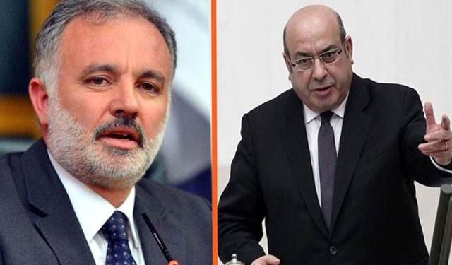 Ayhan Bilgen ile Hasip Kaplan arasında  tartışma
