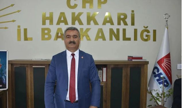 CHP Hakkari İl Başkanı Yaşar istifa etti