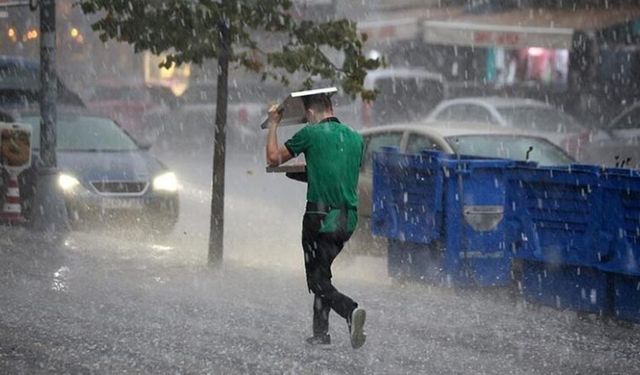 Meteorolojiden tüm Türkiye için kuvvetli yağış uyarısı