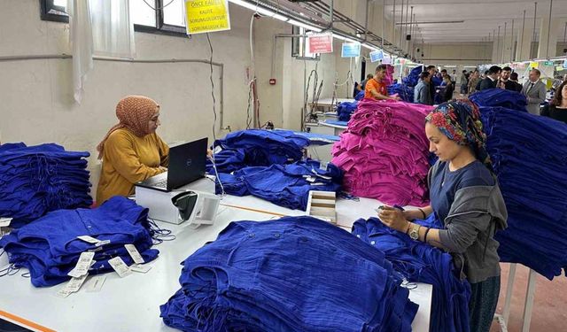 DİKA desteğiyle kurulan tekstil fabrikalarında 5 bin kişi istihdam edilecek