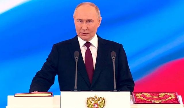 Putin yemin etti, beşinci kez devlet başkanı oldu: 6 yıl daha görev yapacak