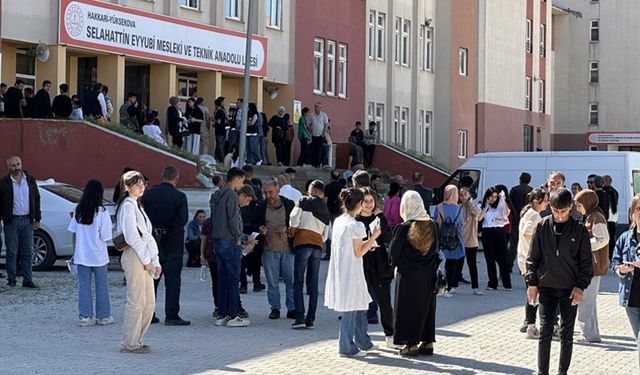 Yüksekova'da bin 895  öğrenci LGS'ye girdi