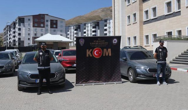 Bitlis’te sahte rapor operasyonu: 17 araca el konuldu