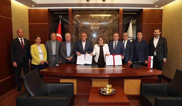 Gaziantep Büyükşehir ve OSB iş birliğinde yeni arıtma tesisi için imzalar atıldı