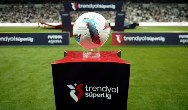 Trendyol Süper Lig’in 11 haftalık programı açıklandı