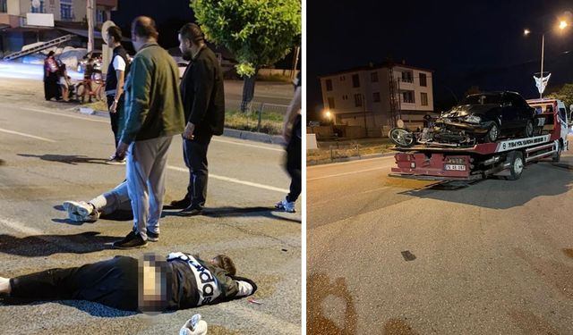 Iğdır’da otomobil ile motosiklet kafa kafaya çarpıştı: 1 ölü, 1 yaralı