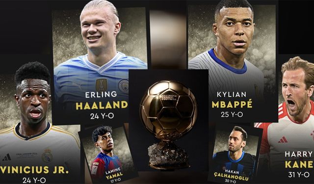 Ballon d'Or 2024 adayları açıklandı