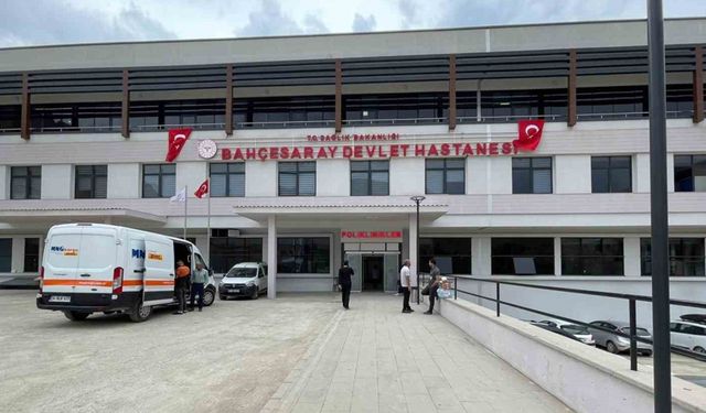 25 yataklı Bahçesaray Devlet Hastanesi hasta kabulüne başladı