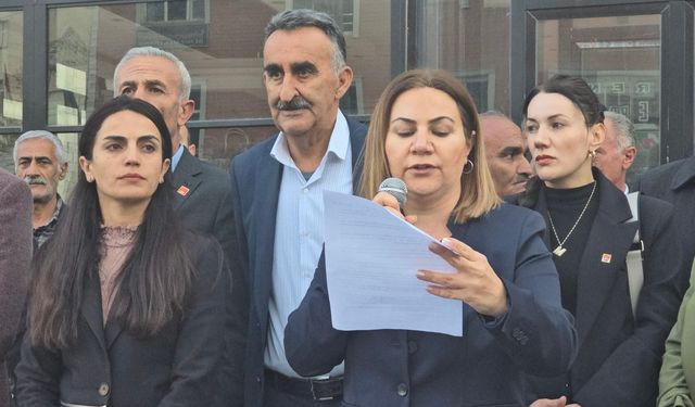 Hakkari'de CHP ve DEM heyeti Özer’in tutuklanmasına tepki gösterdi