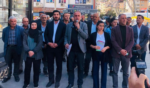 Hakkari DEM Parti’den Diyarbakır mitingi Duyurusu