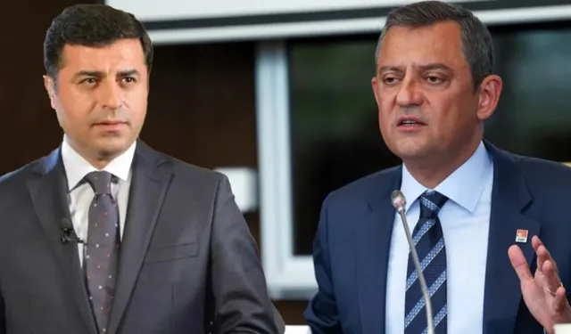 Özgür Özel’den önemli Demirtaş Çıkışı!