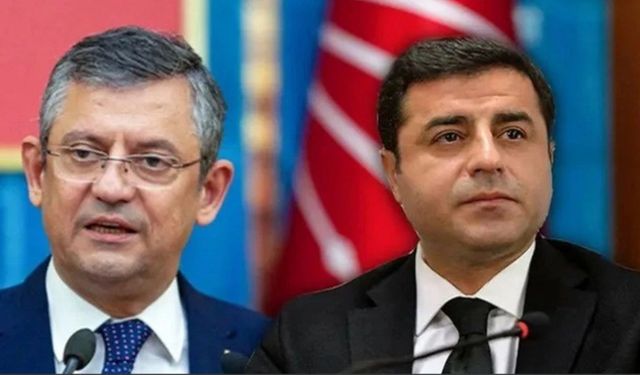 Demirtaş, Özel ile görüşmesinin ardından açıklama yaptı