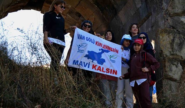 Kadınlardan doğa ve sağlıklı yaşam yürüyüşü