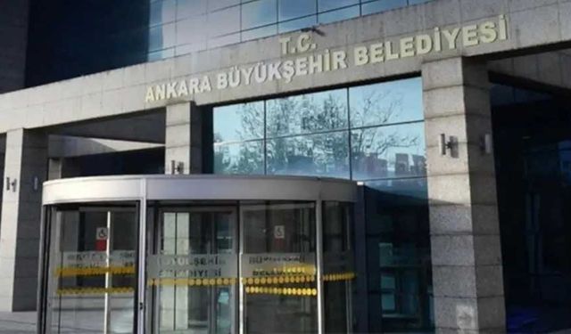 Ankara Büyükşehir Belediyesi'nde 2 yönetici açığa alındı