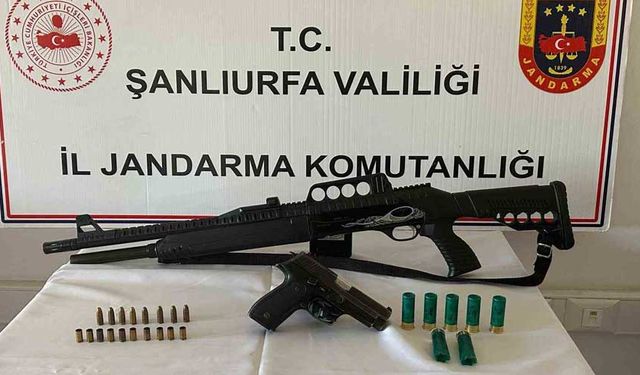 Şanlıurfa’da silah kaçakçılığı operasyonu: 8 gözaltı