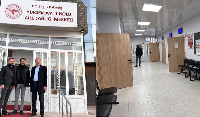 Yüksekova’da yeni açılan Sağlık Ocağı 40 bin vatandaşa hizmet veriyor