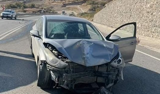 Tunceli’de trafik kazası: 4 yaralı