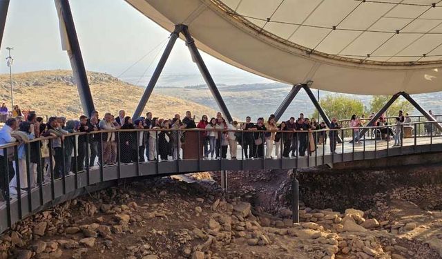 Göbeklitepe, ara tatilde günlük 10 bin ziyaretçi ağırladı