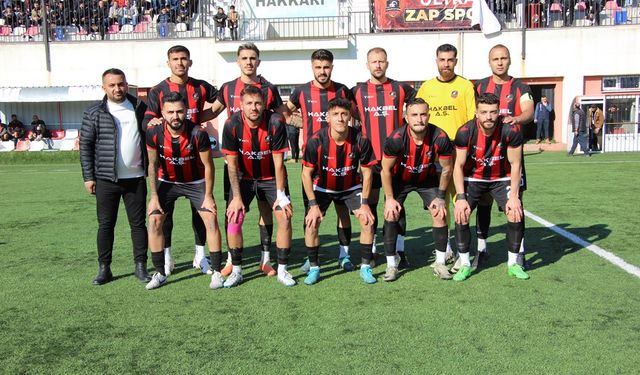 Hakkari Zap Spor yeniden liderliğe oturdu