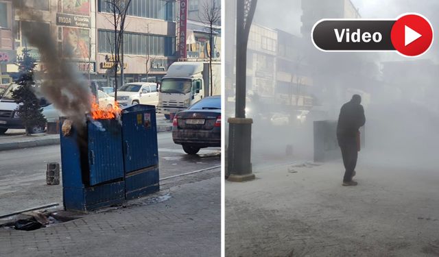 Yüksekova'da elektrik panosunda çıkan yangın paniğe neden oldu