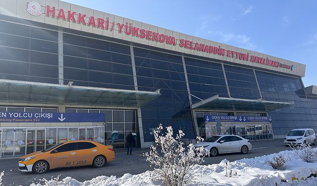 Yüksekova Havalimanı'nda 11 ayda hizmet verilen yolcu sayısı belli oldu