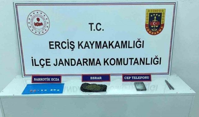 Erciş’te uyuşturucu madde operasyonu